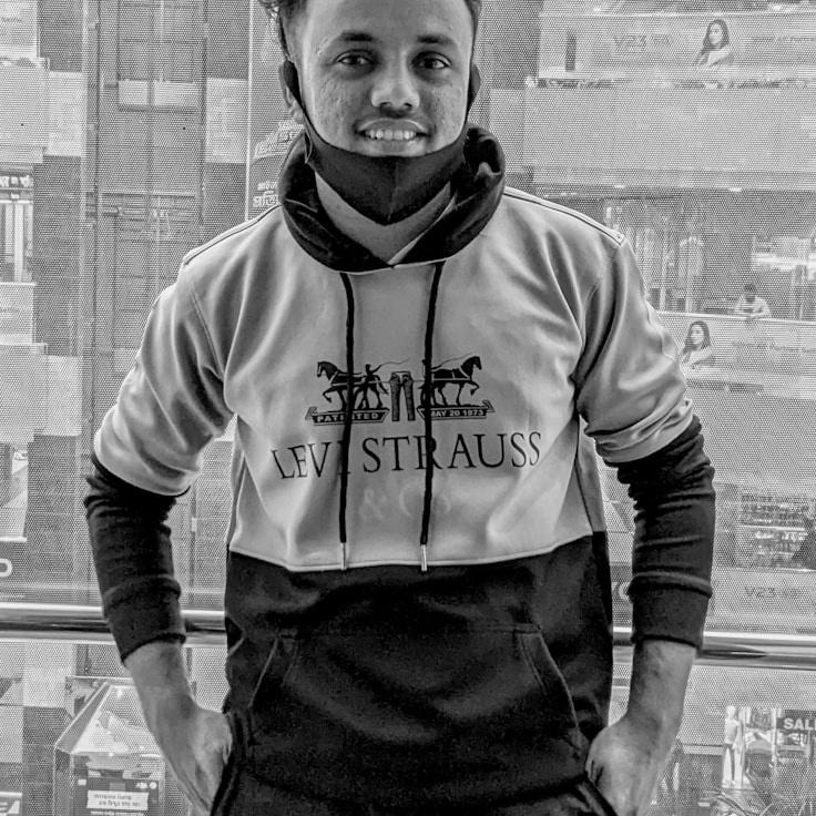 Portrait of Kieran, community mentor and Italian cuisine specialist